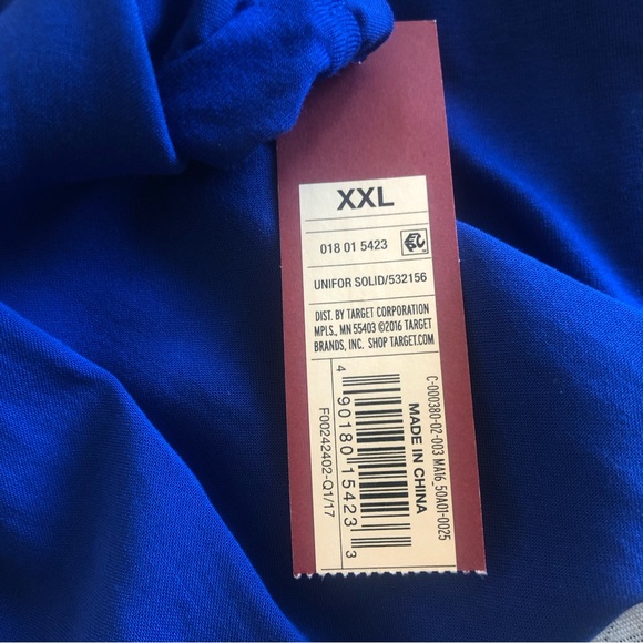 Merona Royal Blue Sleeveless Top Size XXL - Picture 4 of 12